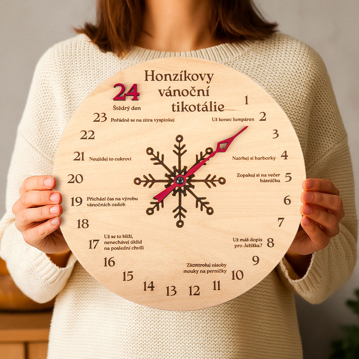Vánoční Tikotálie - adventní kalendář s jménem na přání